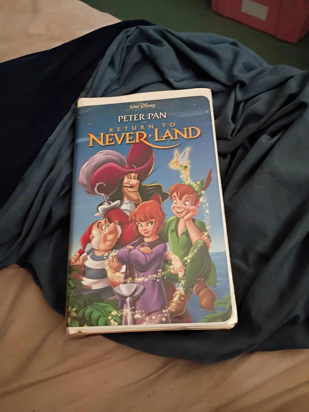 Disney Peter Pan Return to Never Land on VHS